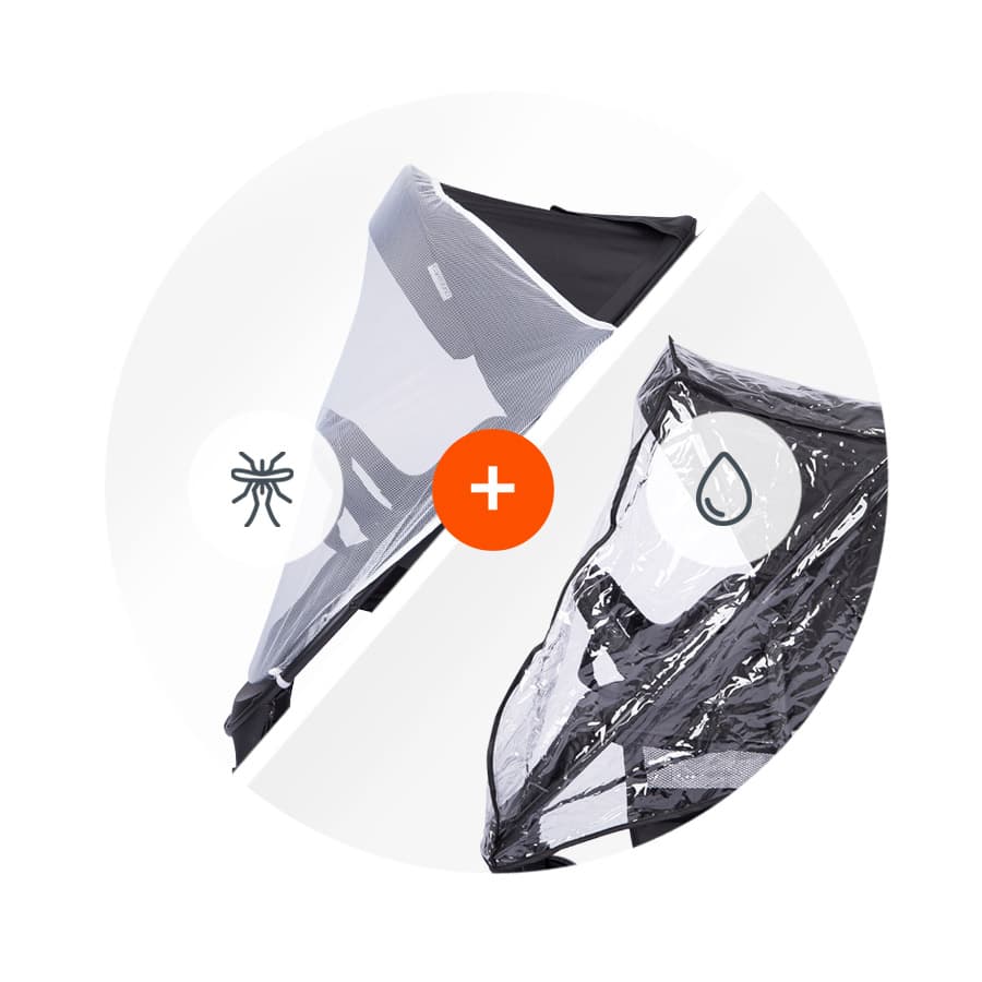 Combo Mosquitero y Cobertor de lluvia