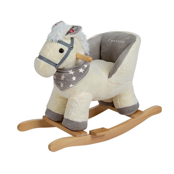 Peluche Mecedor +12meses Caballo blanco