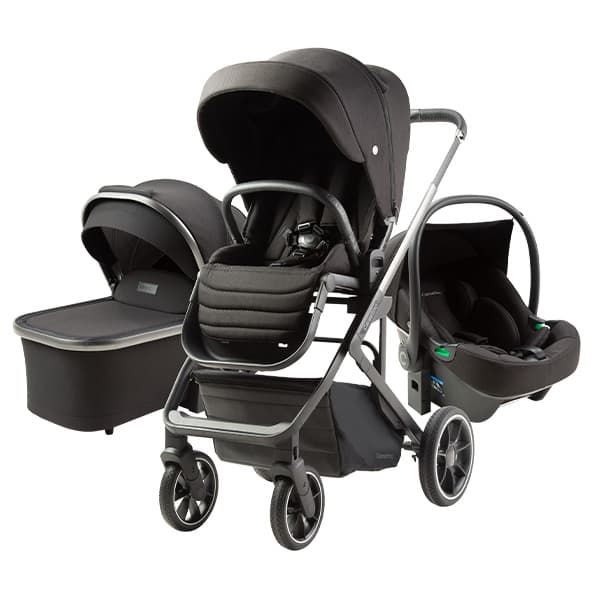 Cochecito GALES con Accesorios Negro