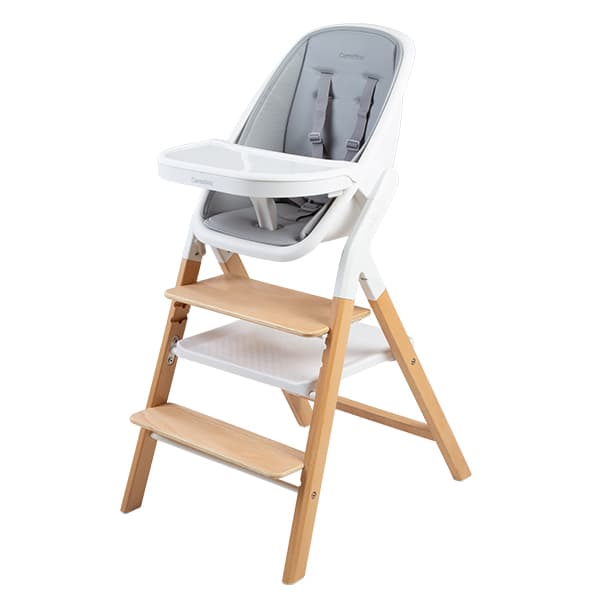 Silla de Comer 3 en 1 Malta Ceniza