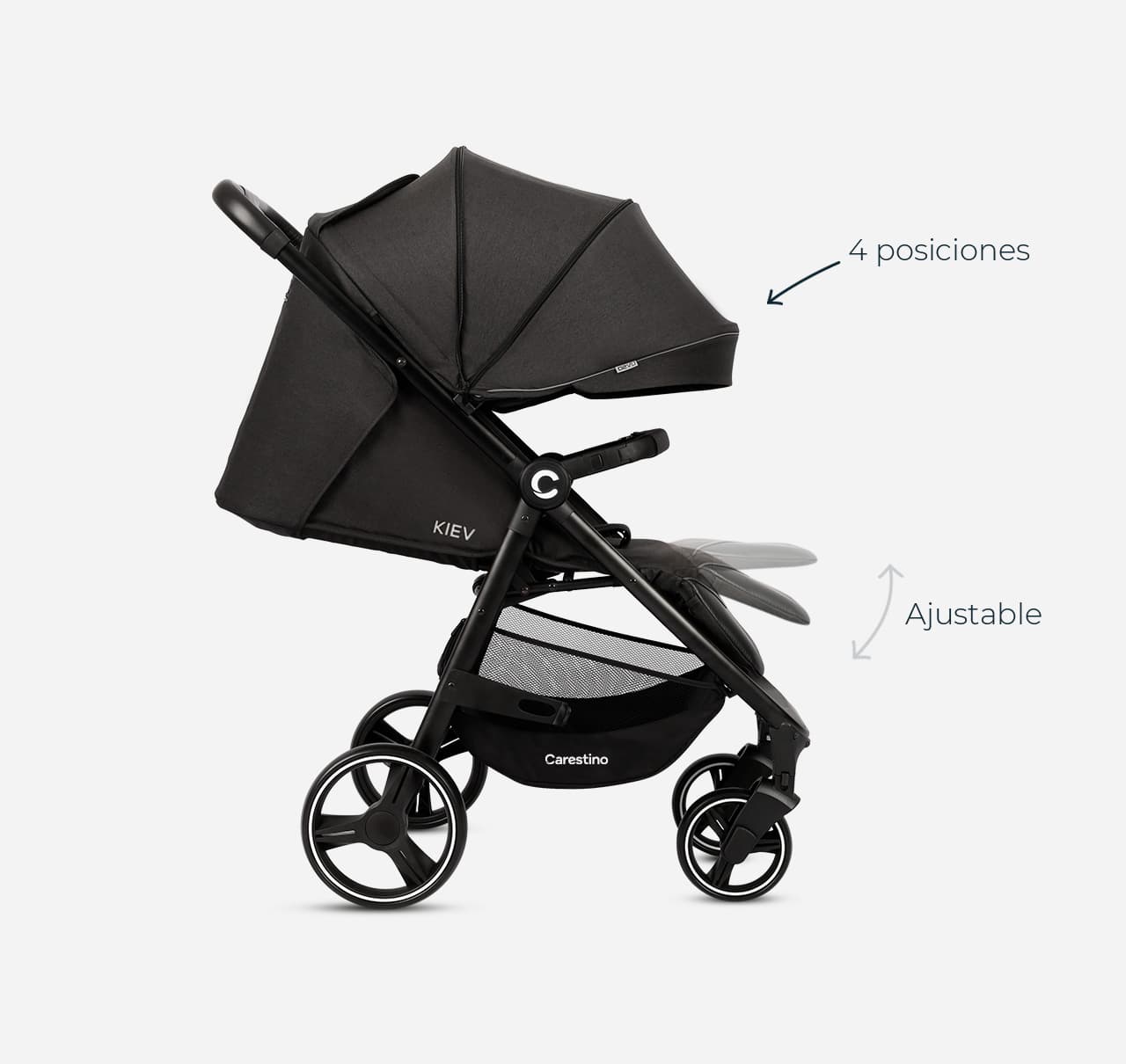 Capota móvil <br> y reclinado total product image